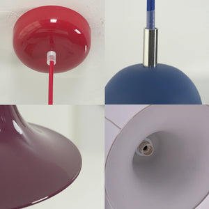 Panton Bell Pendant Lamp - Ceiling Canopy Cord Grip Hardware 4-in-1 Detail | HoaiLamp