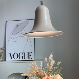 Panton Bell Pendant Lamp - Elegant Warm Khaki Grey Gallery Wall Artistic Space | HoaiLamp