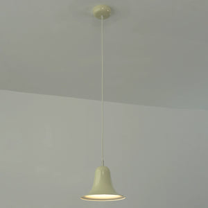 Panton Bell Pendant Lamp - Pale Butter Yellow Adjustable Cord Studio SKU | HoaiLamp