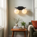 Perla Alabaster Vanity Wall Sconce