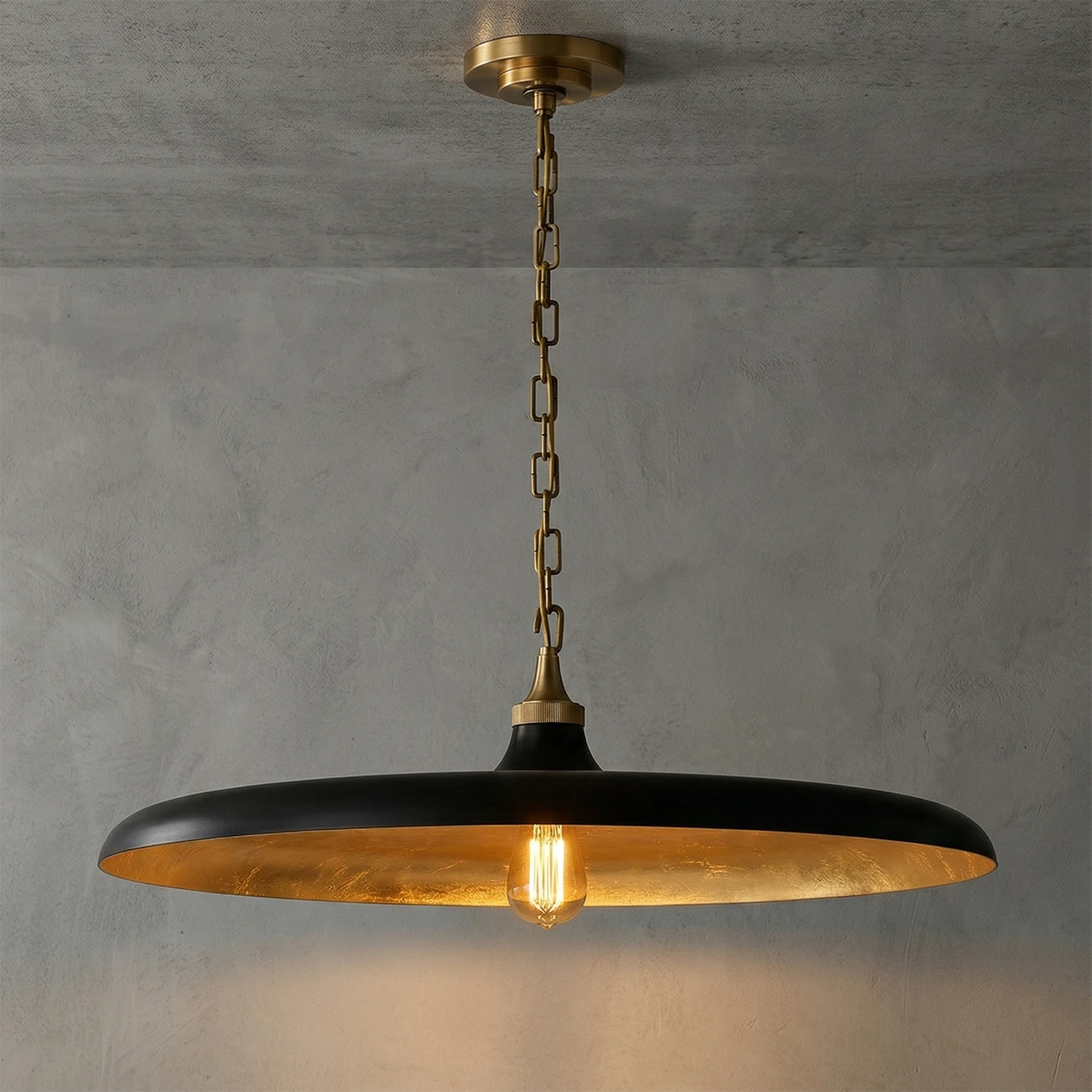 Piatello Pendant Light - Dramatic Industrial Glow | HoaiLamp