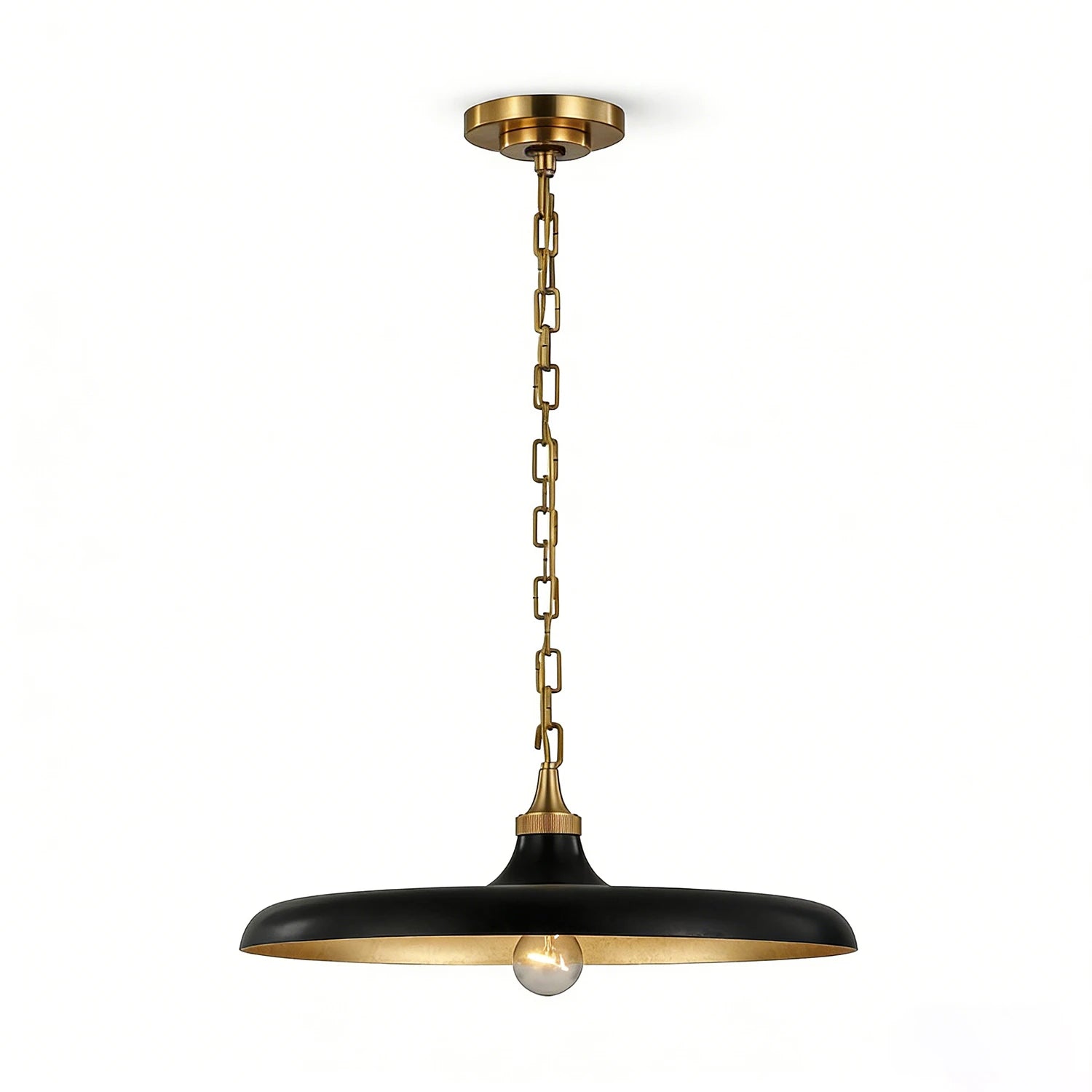 Piatello Pendant Light - Matte Black Industrial Chic | HoaiLamp