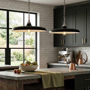 Piatello Pendant Light - Modern Industrial Kitchen Duo | HoaiLamp