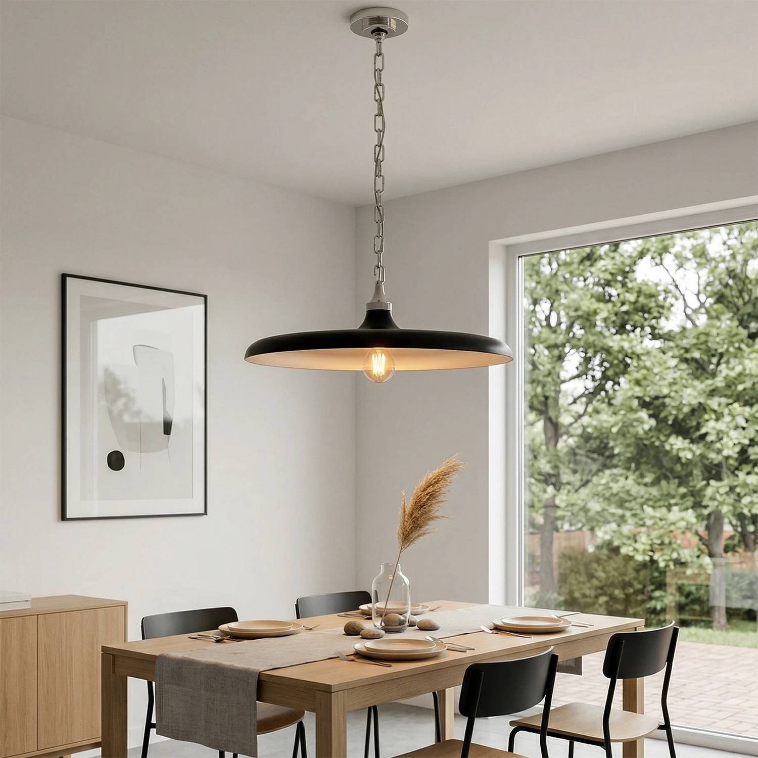 Piatello Pendant Light - Modern Dining Contrast | HoaiLamp