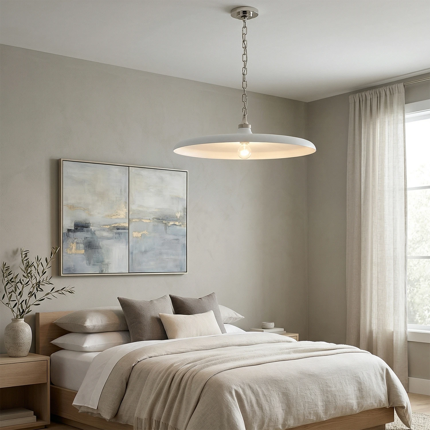 Piatello Pendant Light - Sophisticated Bedroom Sanctuary | HoaiLamp