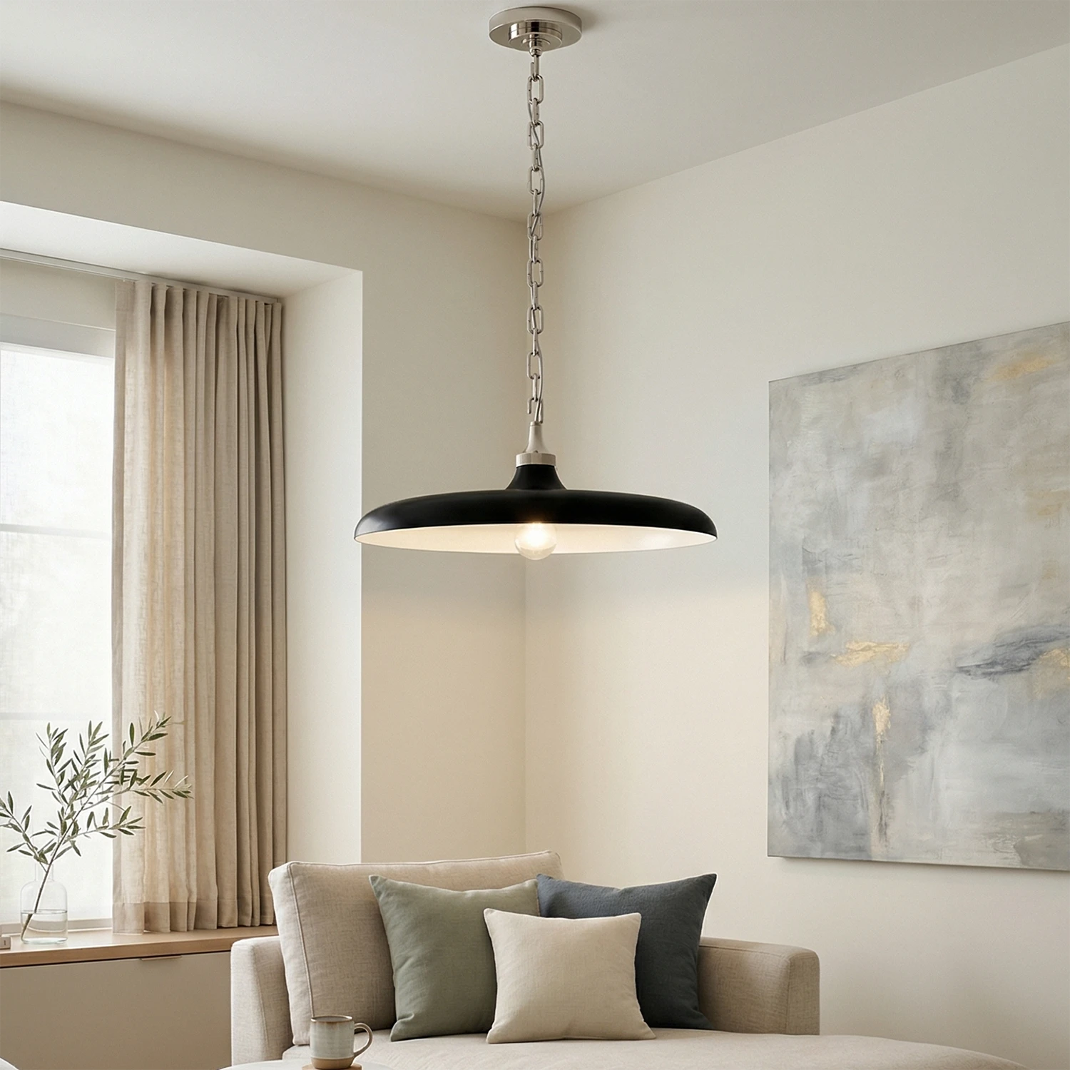 Piatello Pendant Light - Cozy Living Room Glow | HoaiLamp