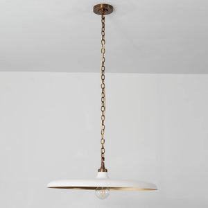 Piatello Pendant Light - Neutral Grey Disc Silhouette | HoaiLamp