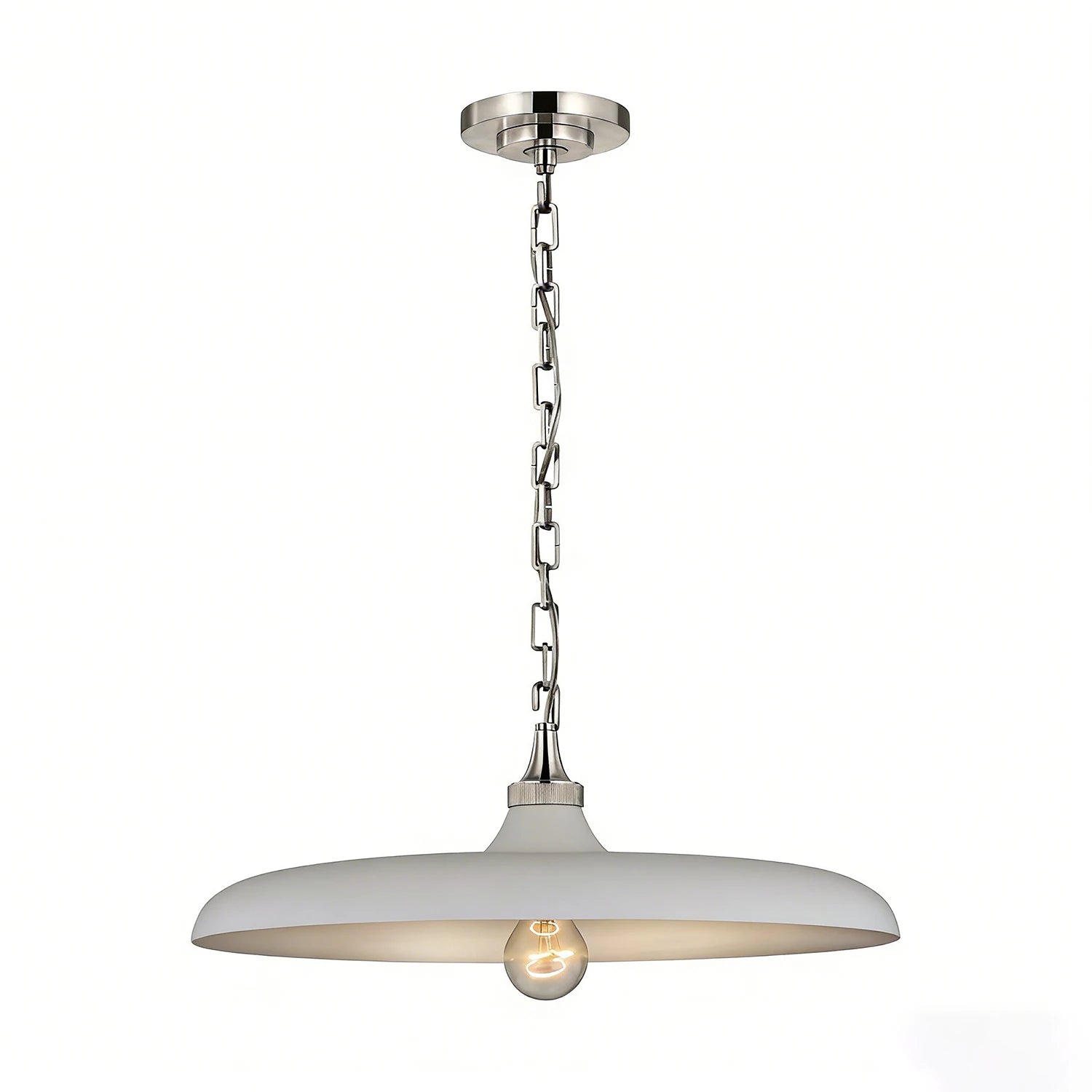 Piatello Pendant Light - Minimalist Soft Grey Silhouette | HoaiLamp