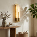 Possini Midtown Alabaster Wall Sconce - Elegant Entryway Console Decorative Lighting | HoaiLamp