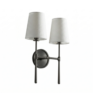 Rhoades 2-Light Wall Sconce - Bronze Finish Studio View | HoaiLamp