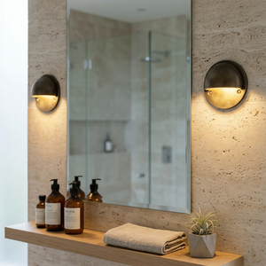 Rowanlux Arc Wall Sconce - Elegant Bathroom Vanity Sconce Pair | HoaiLamp