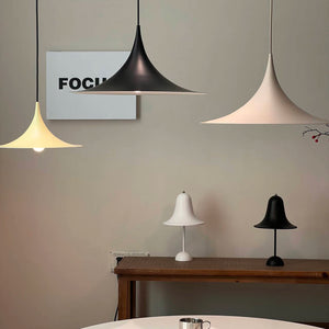 Sami Trumpet Pendant Light - Multi-Color Nordic Silhouette Exhibition Display | HoaiLamp