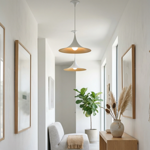 Sami Trumpet Pendant Light - Modern Long Hallway Corridor Dual Setup | HoaiLamp