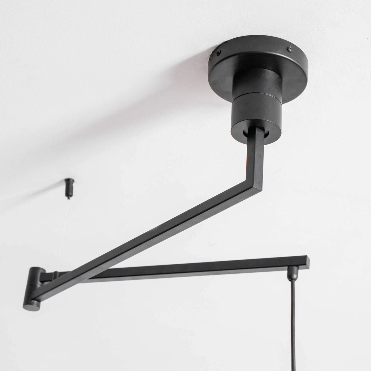 Saturno Tiered Ring Pendant Light - Swing Arm Wall Bracket Detail | HoaiLamp