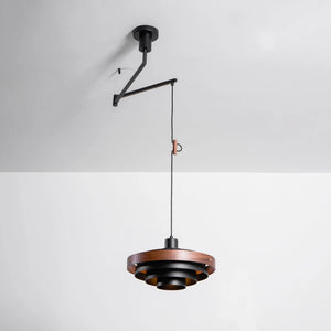 Saturno Tiered Ring Pendant Light - Pendant Mount Structure | HoaiLamp