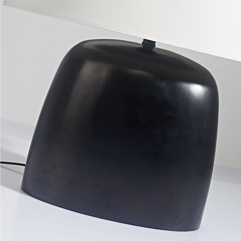 Minimalist Oval Drum Silhouette