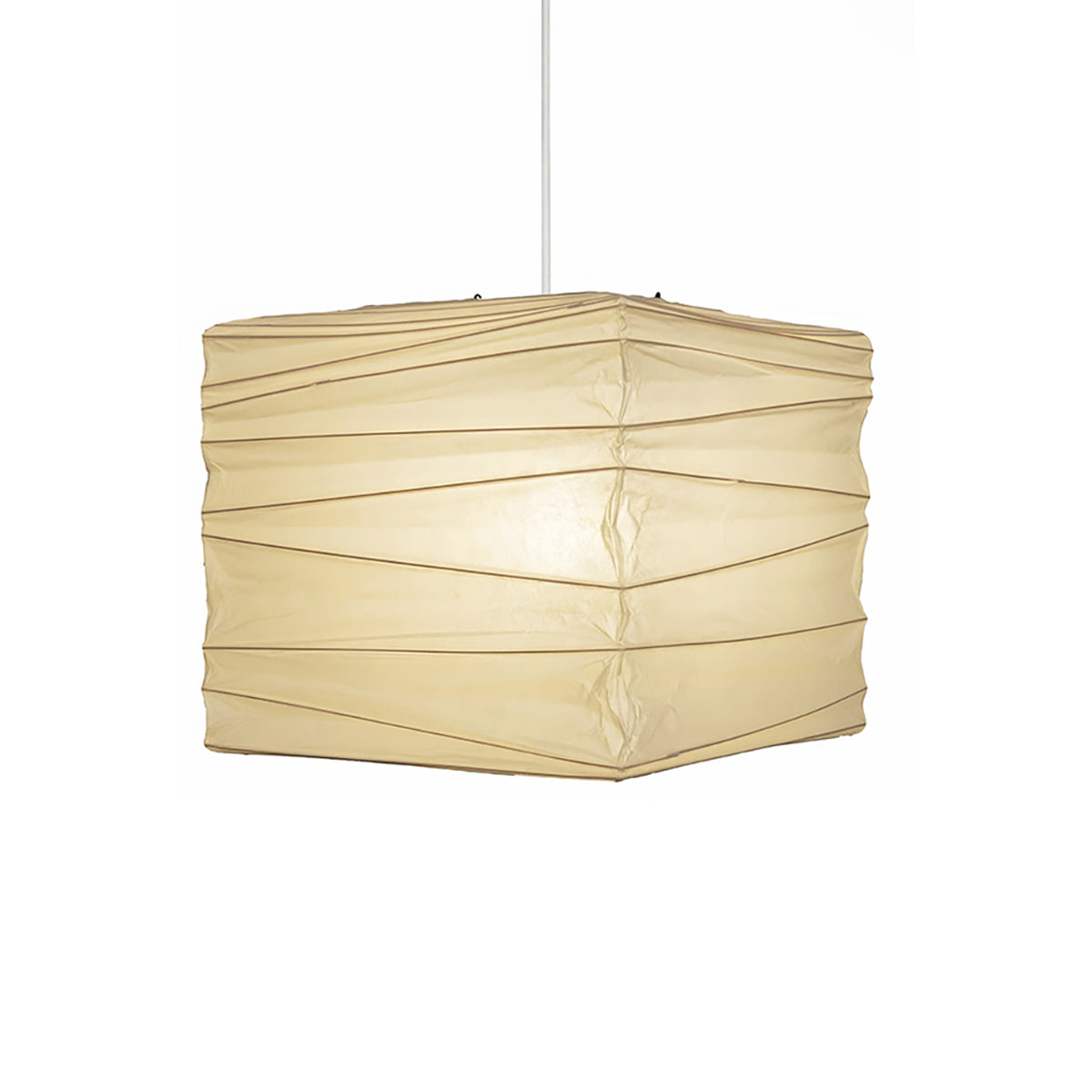 Square 33X 45X Paper Pendant Light