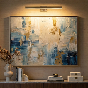 Talbot Soft-Glow Picture Light - Elegant Living Room Credenza Painting | HoaiLamp