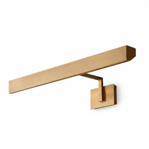 Talbot Soft-Glow Picture Light - Studio Brushed Gold Single Mount Profile | HoaiLamp