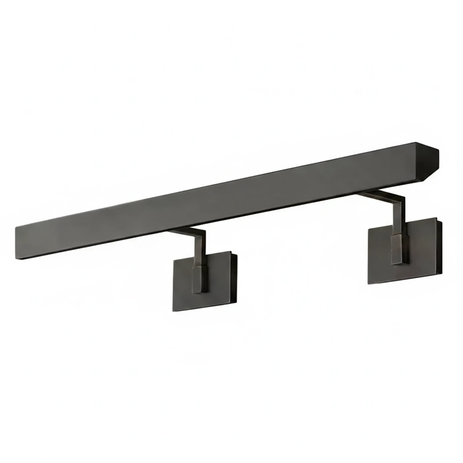 Talbot Soft-Glow Picture Light - Studio Matte Black Double Mount Extended | HoaiLamp