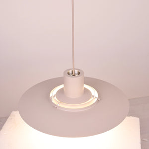 Tiered Dish-Shaped Disc Pendant - Top-Down Tiered Layering Perspective | HoaiLamp