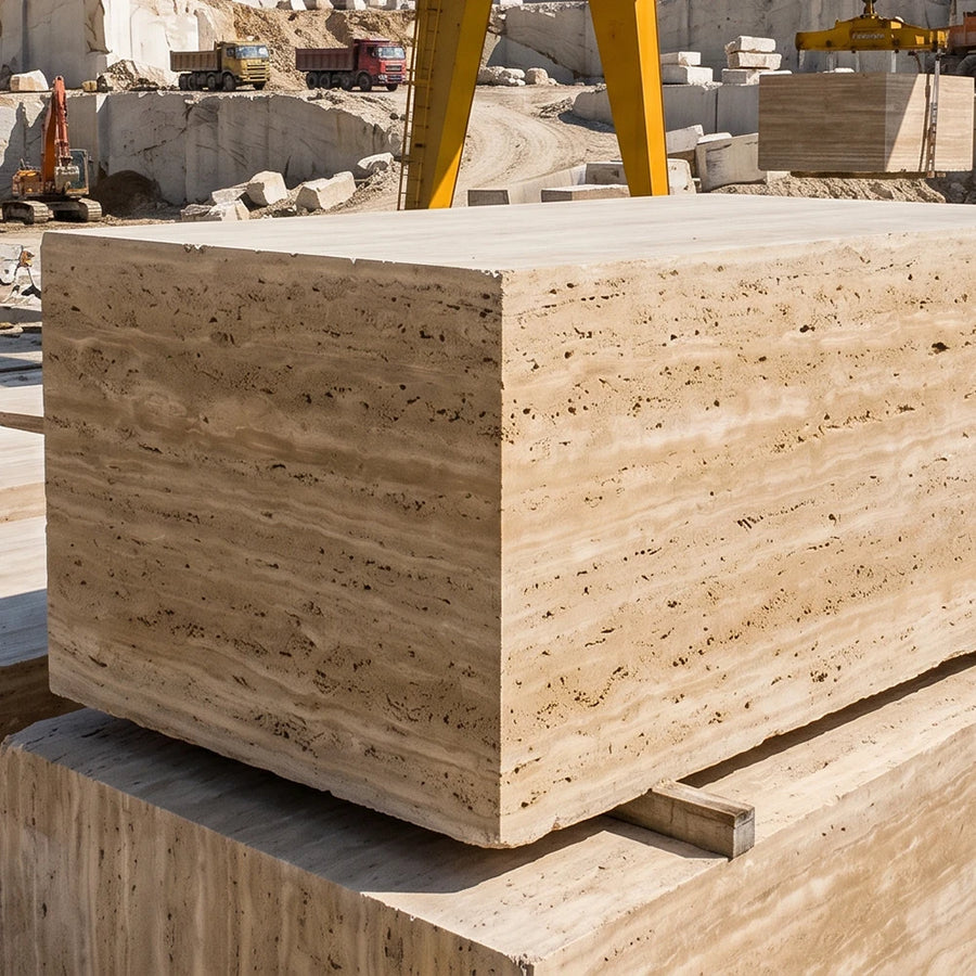 Travertine Mining