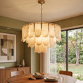 Veyla Tiered Alabaster Chandelier