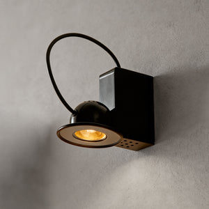 Vintage Fun Lamp - Midnight Black Spotlight Effect | HoaiLamp