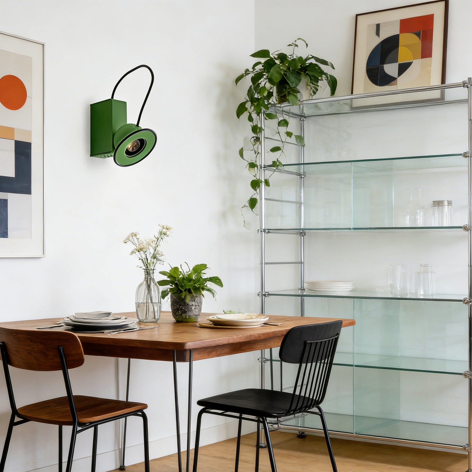  Vintage Fun Lamp - Mid-Century Dining Nook | HoaiLamp