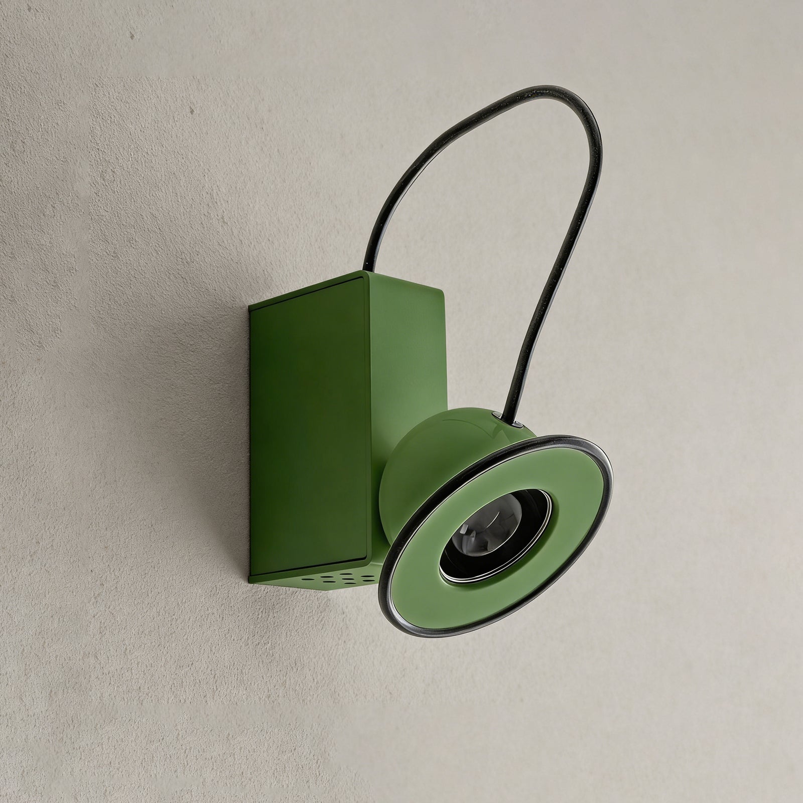 Vintage Fun Lamp - Industrial Sage Silhouette | HoaiLamp