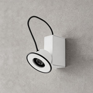 Vintage Fun Lamp - Crisp White Architectural Profile | HoaiLamp