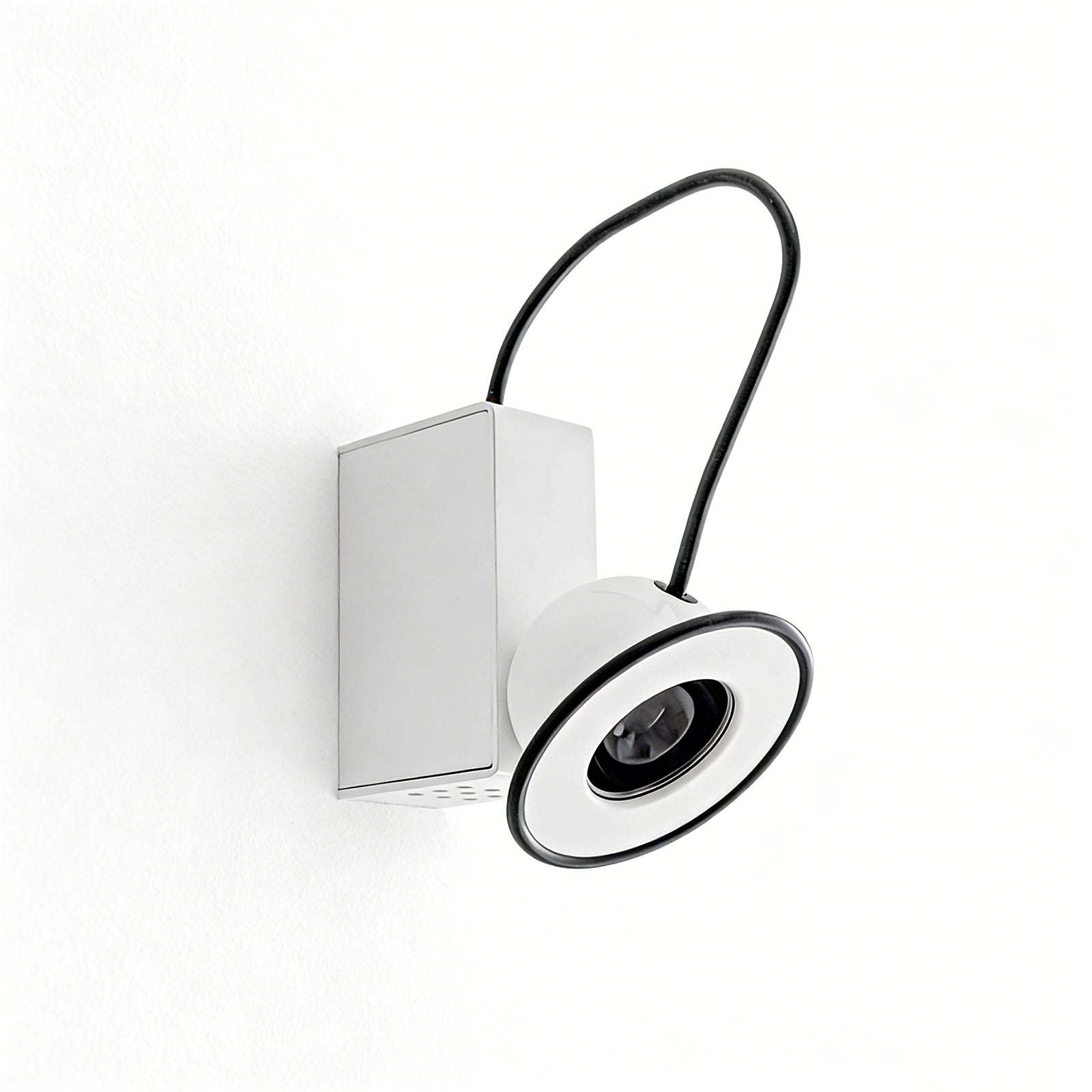 Vintage Fun Lamp - Studio White Minimalist Silhouette | HoaiLamp