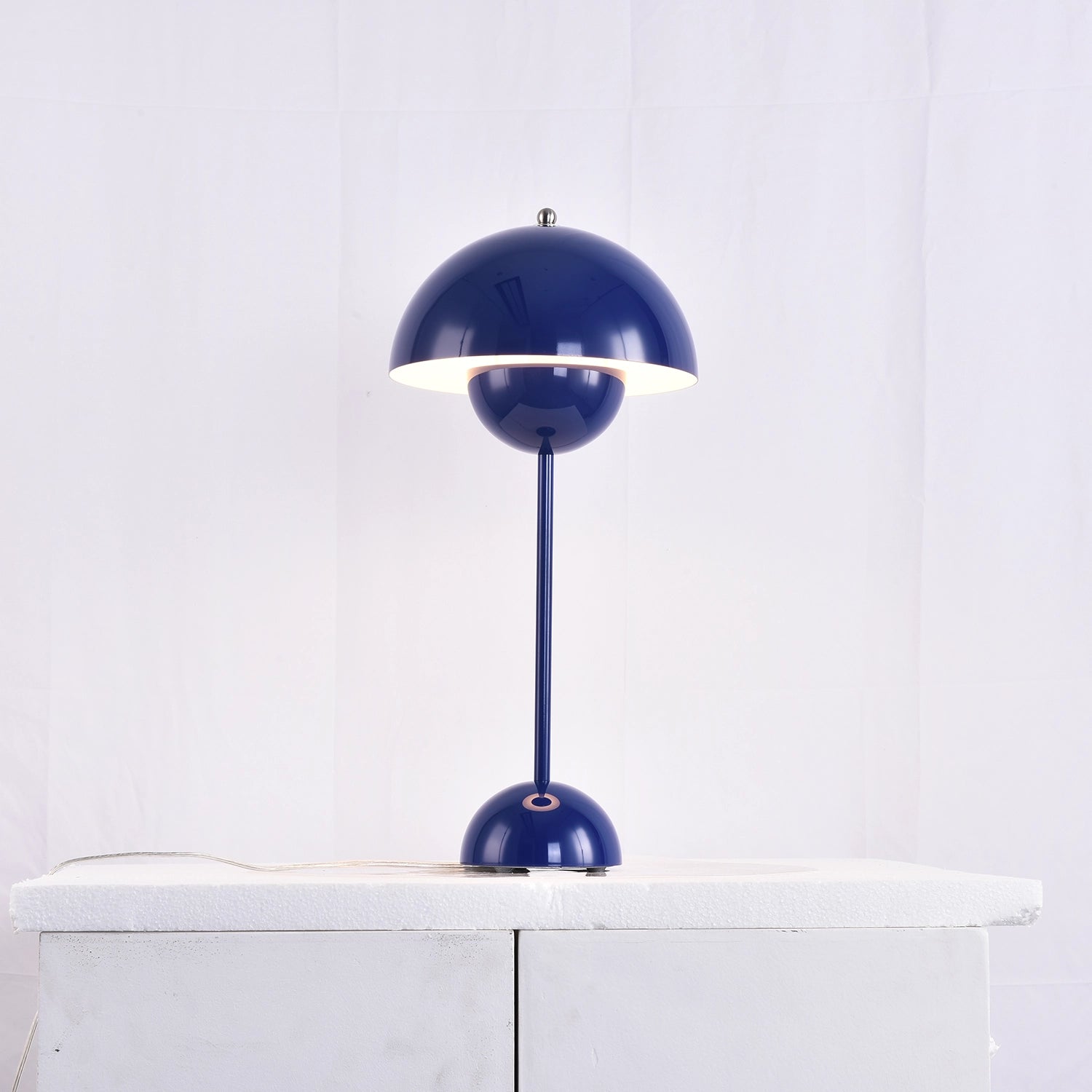 vp3 Table Lamp - Deep Cobalt Blue Vibrant Studio Product SKU | HoaiLamp
