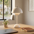 vp3 Table Lamp - Nordic Matte White Minimalist Home Office Laptop Desk | HoaiLamp
