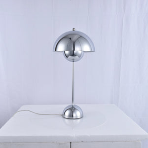 vp3 Table Lamp - Glossy Chrome Silver Modern Metallic Studio SKU | HoaiLamp