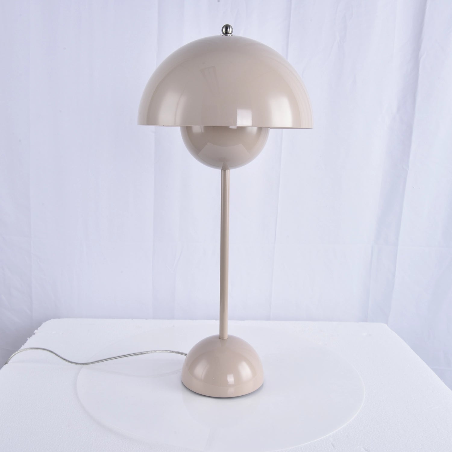 vp3 Table Lamp - Warm Sand Beige Contemporary Soft Palette Studio SKU | HoaiLamp